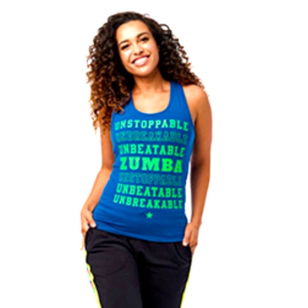 Zumba Unstoppable Racerback Tank